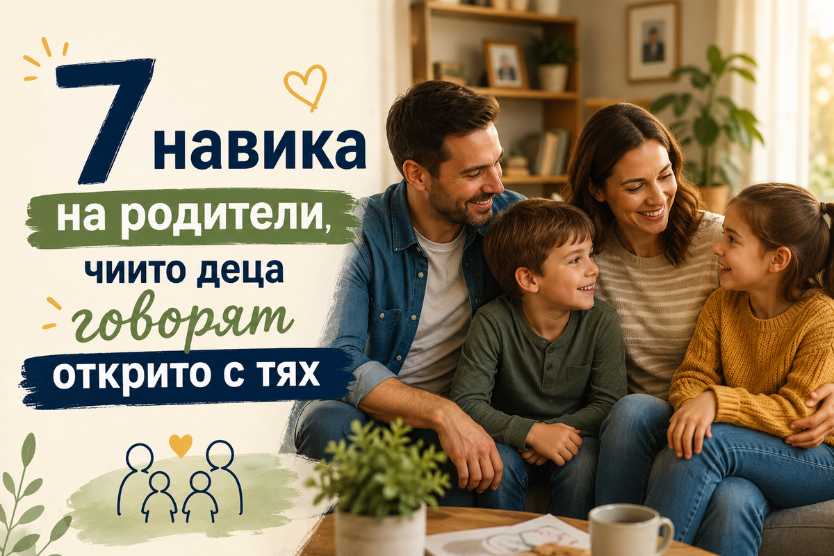 7 навика на родители, чиито деца говорят открито с тях