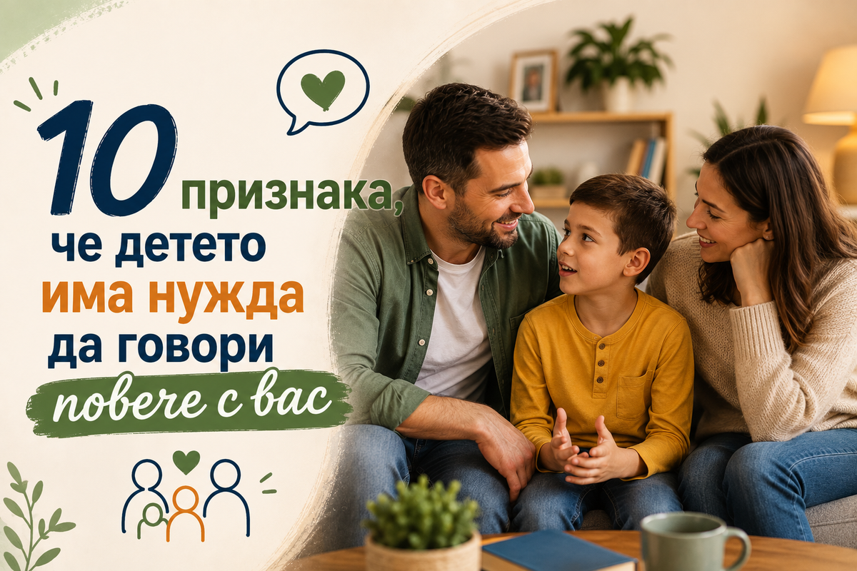 10 признака, че детето има нужда да говори повече с вас